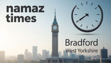 namaz times bradford west yorkshire