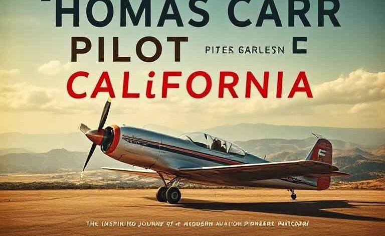 Thomas Carr Pilot California