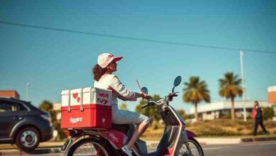 Yogurt Delivery Lady