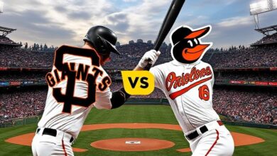 San Francisco Giants vs Baltimore Orioles Match Player Stats
