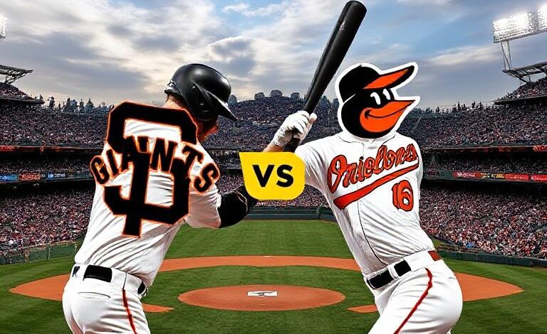 San Francisco Giants vs Baltimore Orioles Match Player Stats